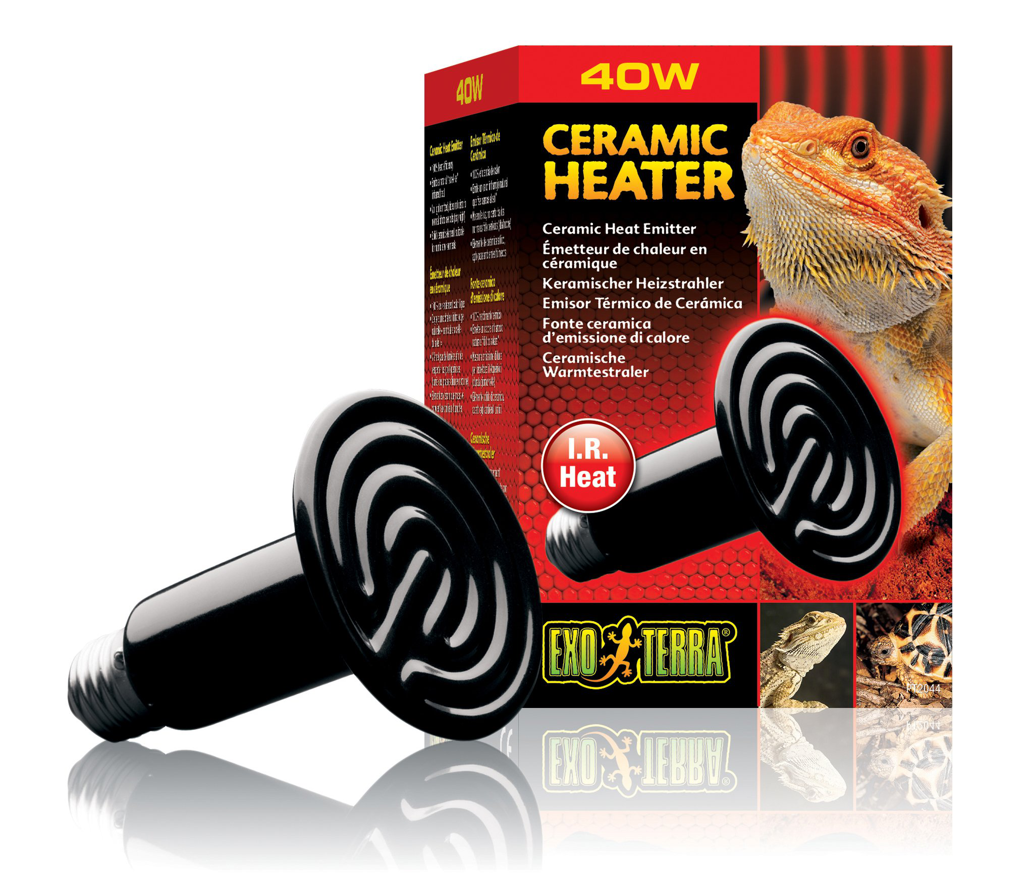Exo Terra - Ampoule Ceramic Heater pour Reptiles - 40W