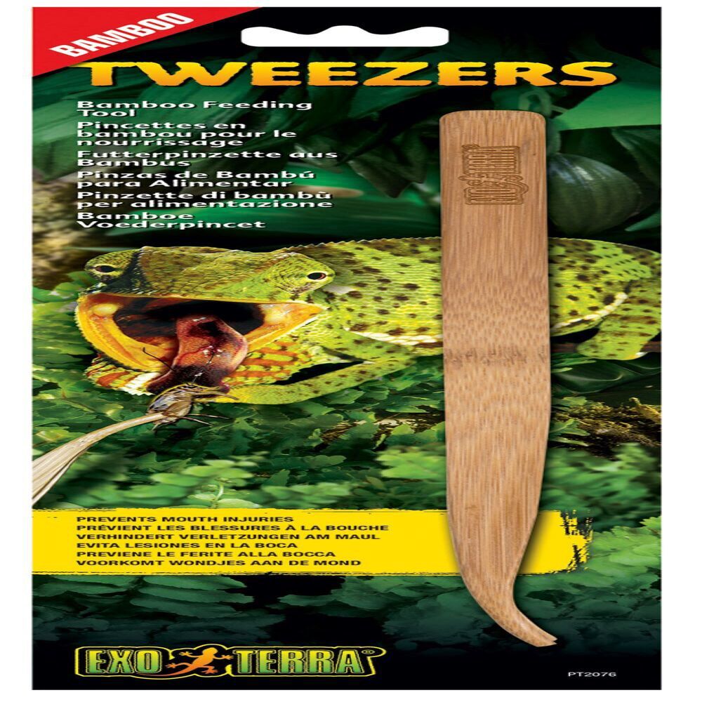 Exo Terra - Pincettes Tweezers Bambou pour le Nourrissage