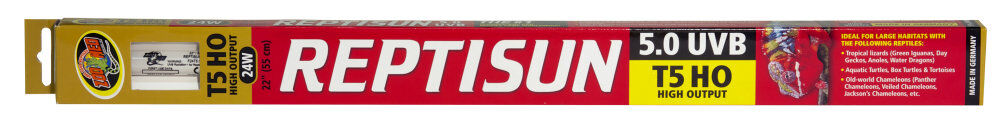 Zoomed - Tube T5 ReptiSun UVB 5.0 FS5-24E pour Terrarium - 24W