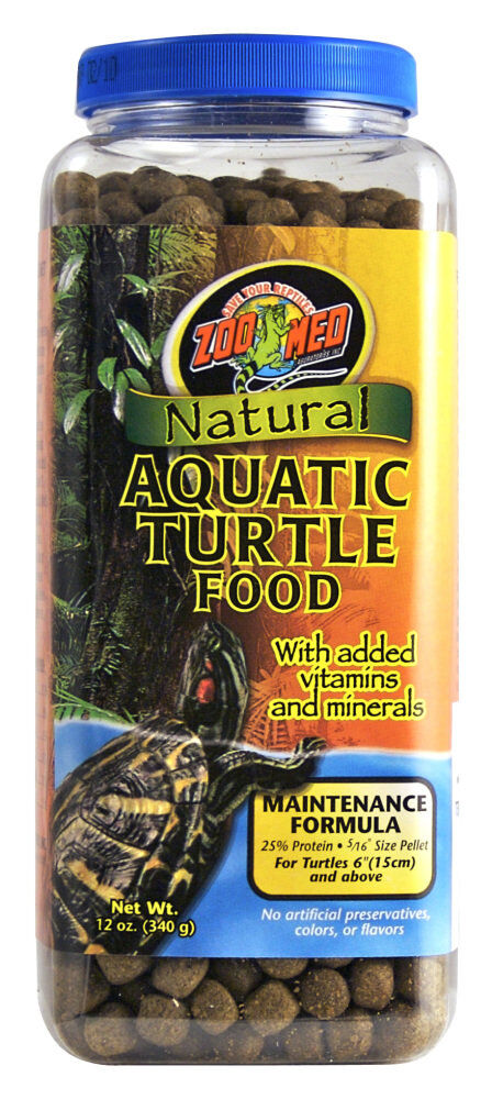 Zoomed - Alimentation en Granulés Maintenance pour Tortues Aquartiques - 340g