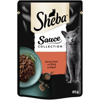 Sheba Sauce Collection Sauce Lover 28 x 85 g Bœuf