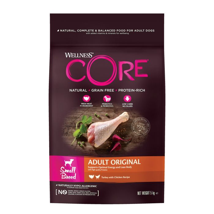 Wellness Core Grain Free Original Small Breed Adult 5kg