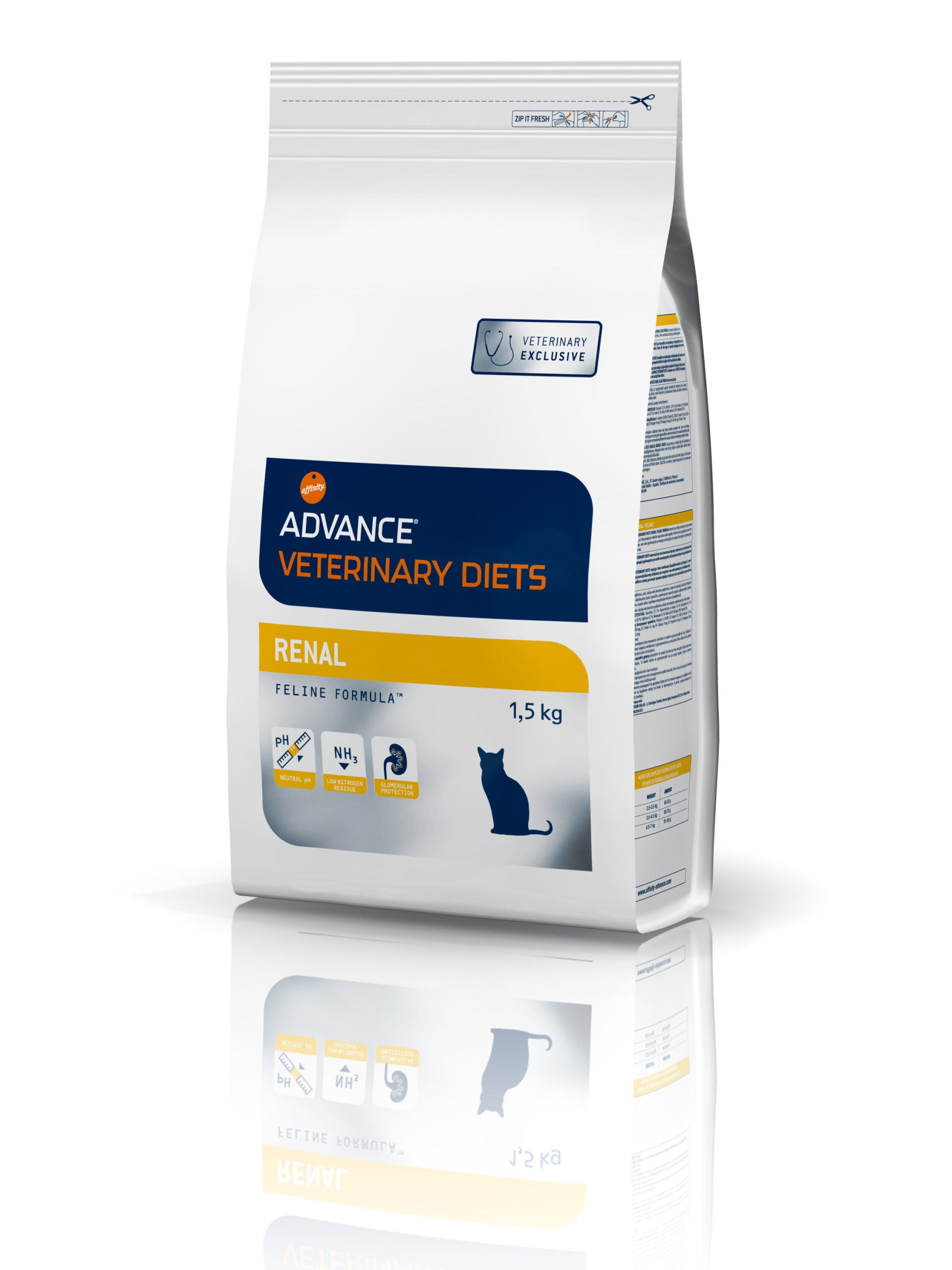 Advance Veterinary Diets - Croquettes Veterinary Renal pour Chat - 1,5Kg