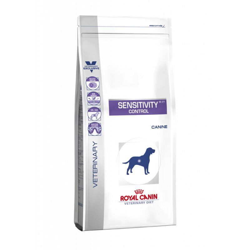 Royal Canin - Croquettes Veterinary Diet Sensitivity Control pour Chien - 14Kg