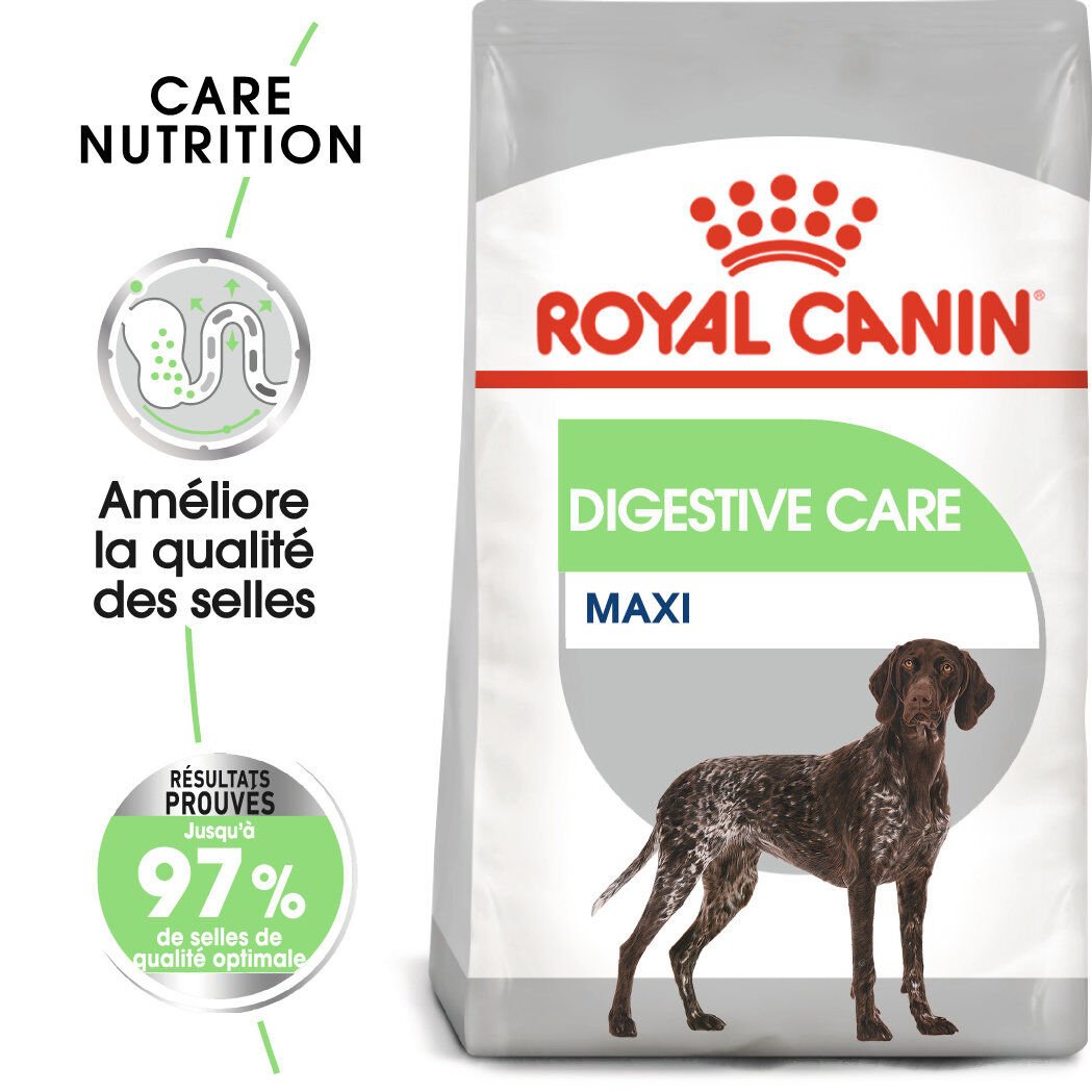 Royal Canin - Croquettes MAXI DIGESTIVE CARE GRAND CHIEN - 3KG