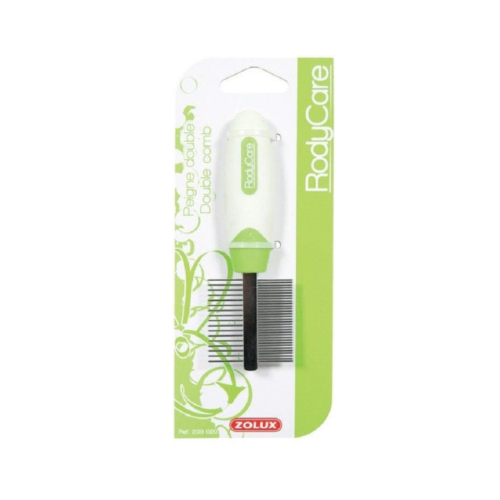 Zolux - Peigne Double pour Rongeurs - 12,5cm