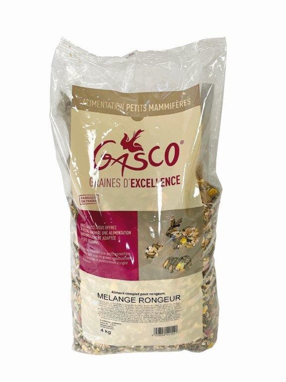 Gasco - Mélange de Graines pour Rongeur - 4Kg