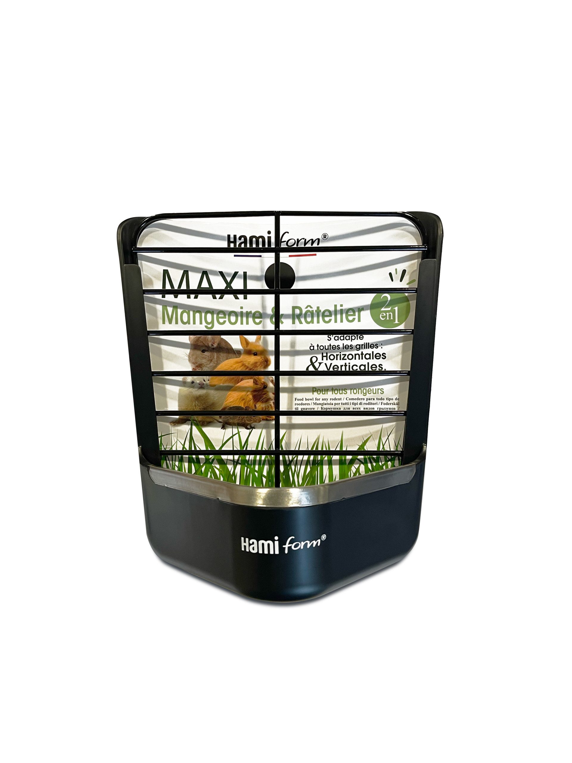 Hamiform - MAXI Mangeoire Ratelier pour Rongeurs - Beige