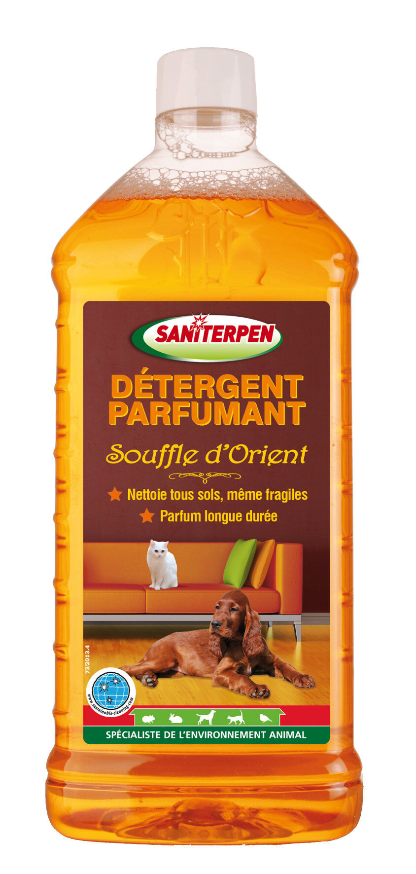 Saniterpen - Désinfectant Parfum Souffle d'Orient pour Sol - 1L
