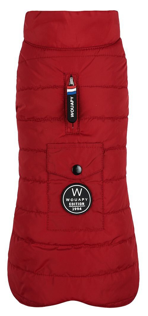 Wouapy -  Doudoune Rouge pour Chien - XXS