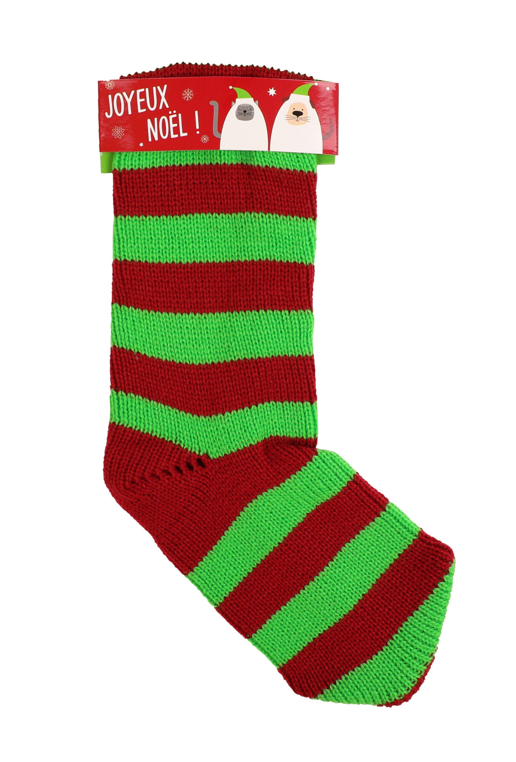 Wouapy - Chaussette de Noël Jersey pour Chien