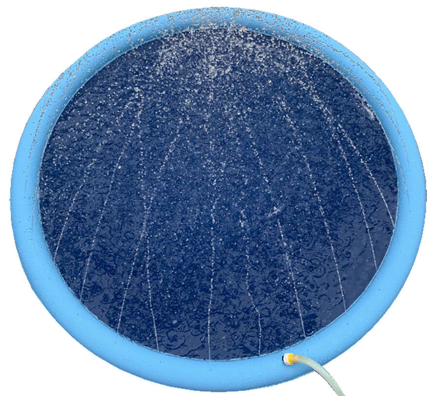 Wouapy - Piscine Splash Jets d'eau pour Chien - T150