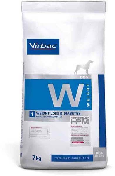 Vibrac - Croquettes Veterinary Weight Loss & Diabetes pour Chiens - 7Kg