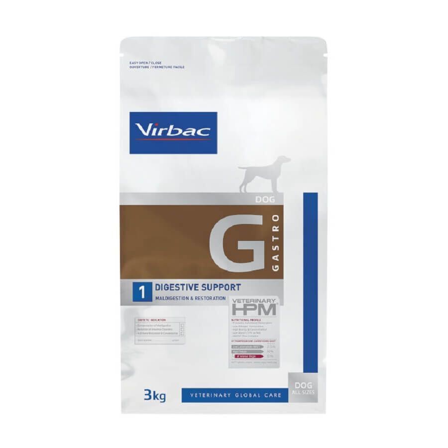 Virbac - Croquettes Veterinary Gastro Digestive Support Pour Chiens - 3kg