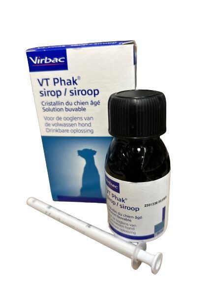 Virbac - Sirop VT Phak Cristallin Pour Chiens - 50ml