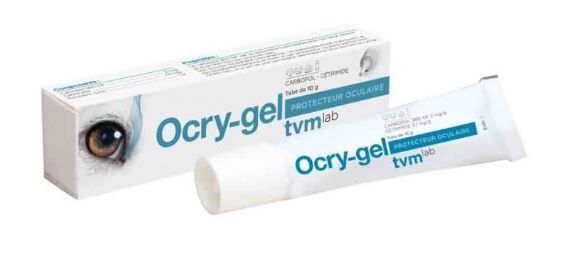 TVM - Ocry-gel Protecteur Oculaire pour Chiens Chats et Chevaux - 10g