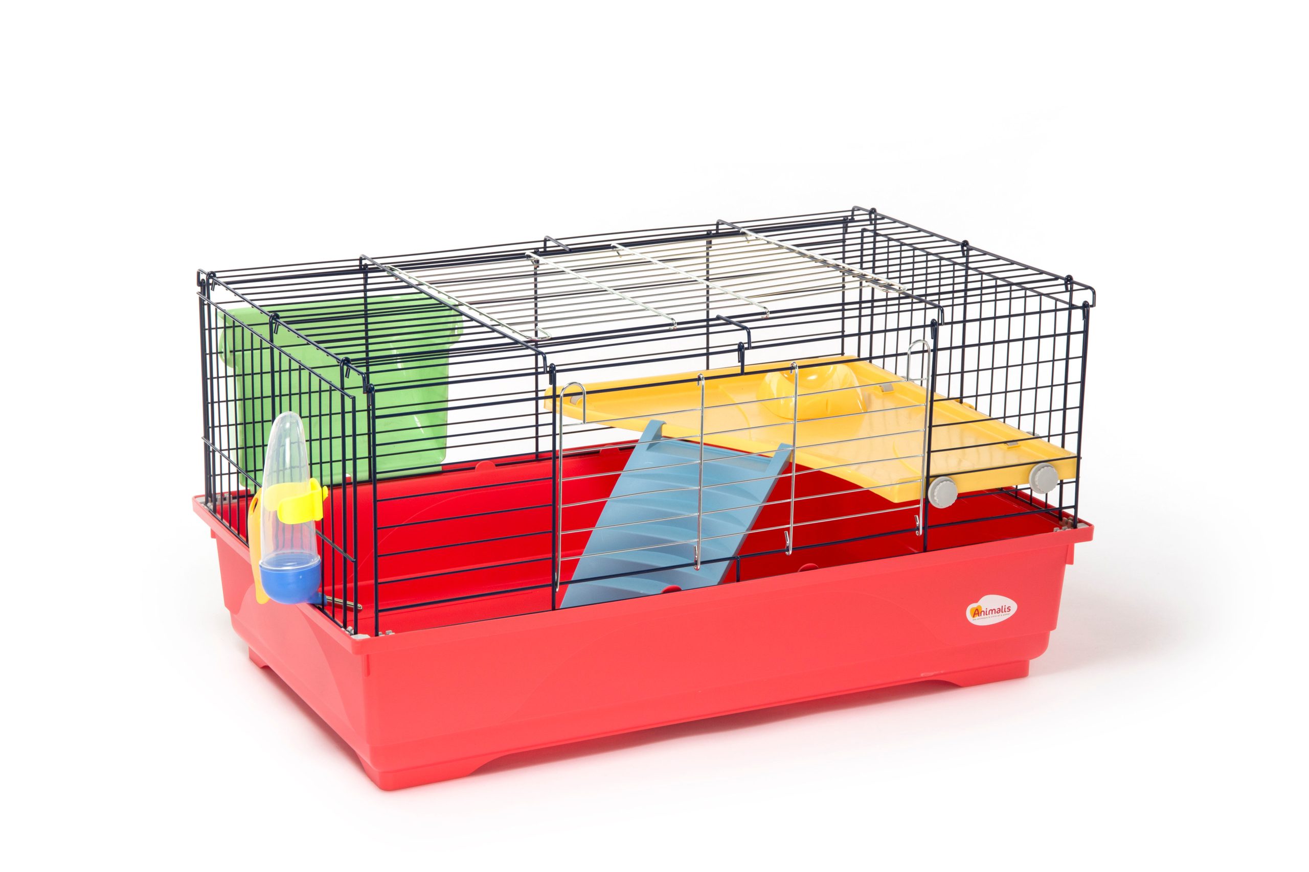 Animalis - Cage Équipée pour Cobaye - 80x48,5x42cm