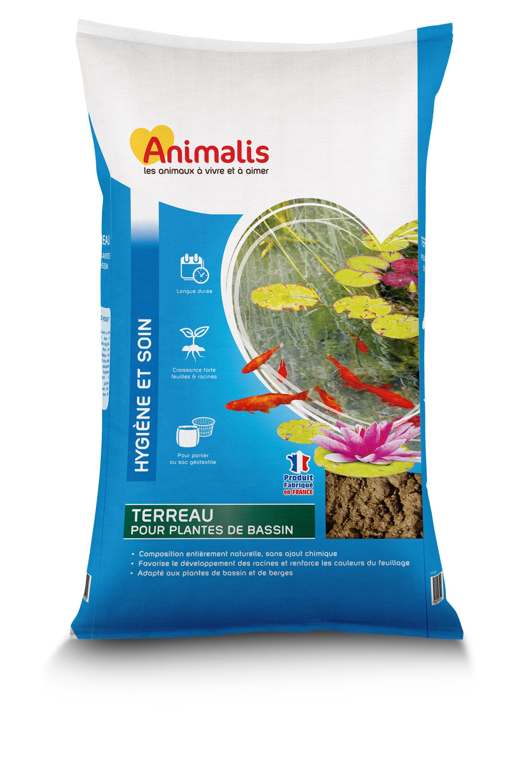 Animalis - Terreau pour Bassin - 20L