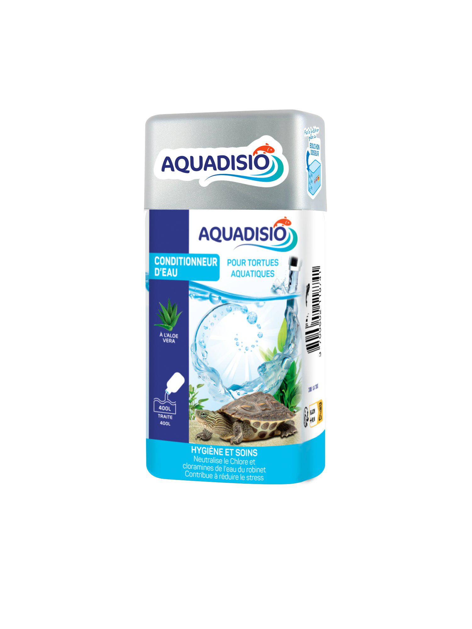 Aquadisio - Conditionneur d'Eau pour Tortues Aquatiques - 100ml