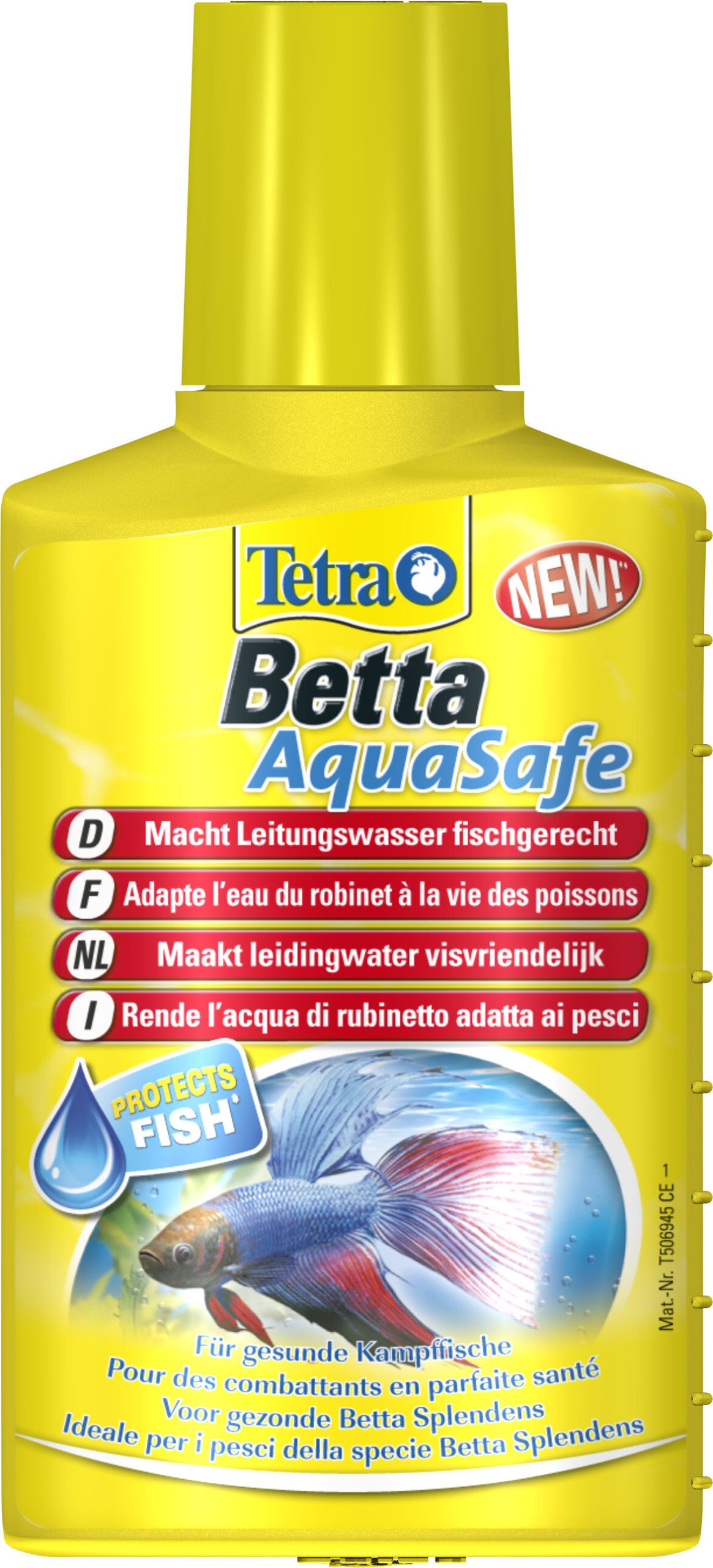 Tetra - Conditionneur d'Eau Betta AquaSafe pour Poissons Combattants - 100ml