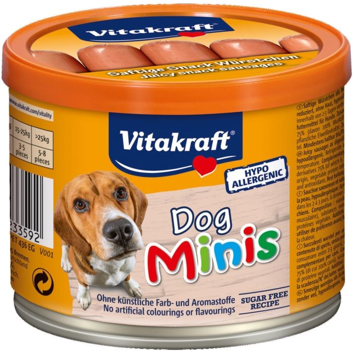 Vitakraft Minis Snacks pour Chiens Mix Viande 120g