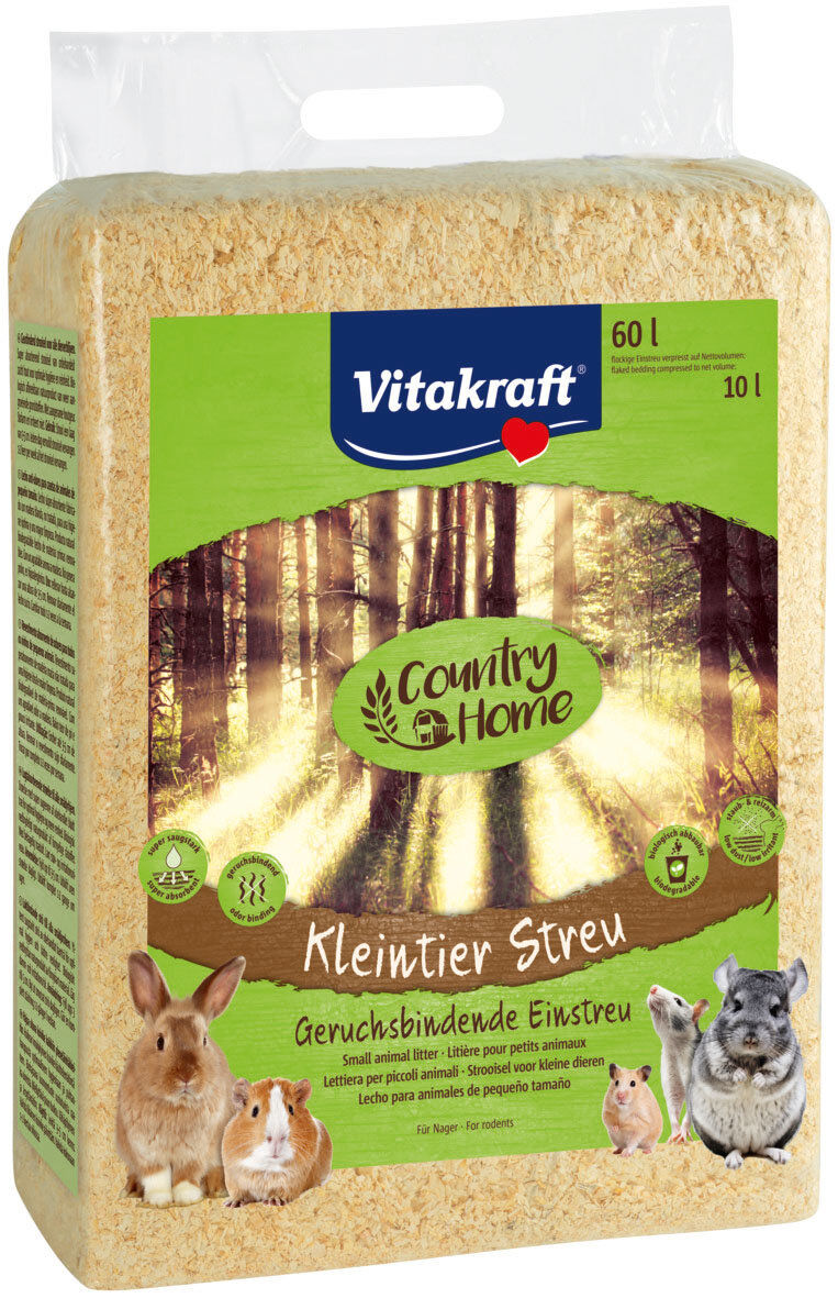 Vitakraft - Litière en Copeaux Comfort pour Rongeur - 60L