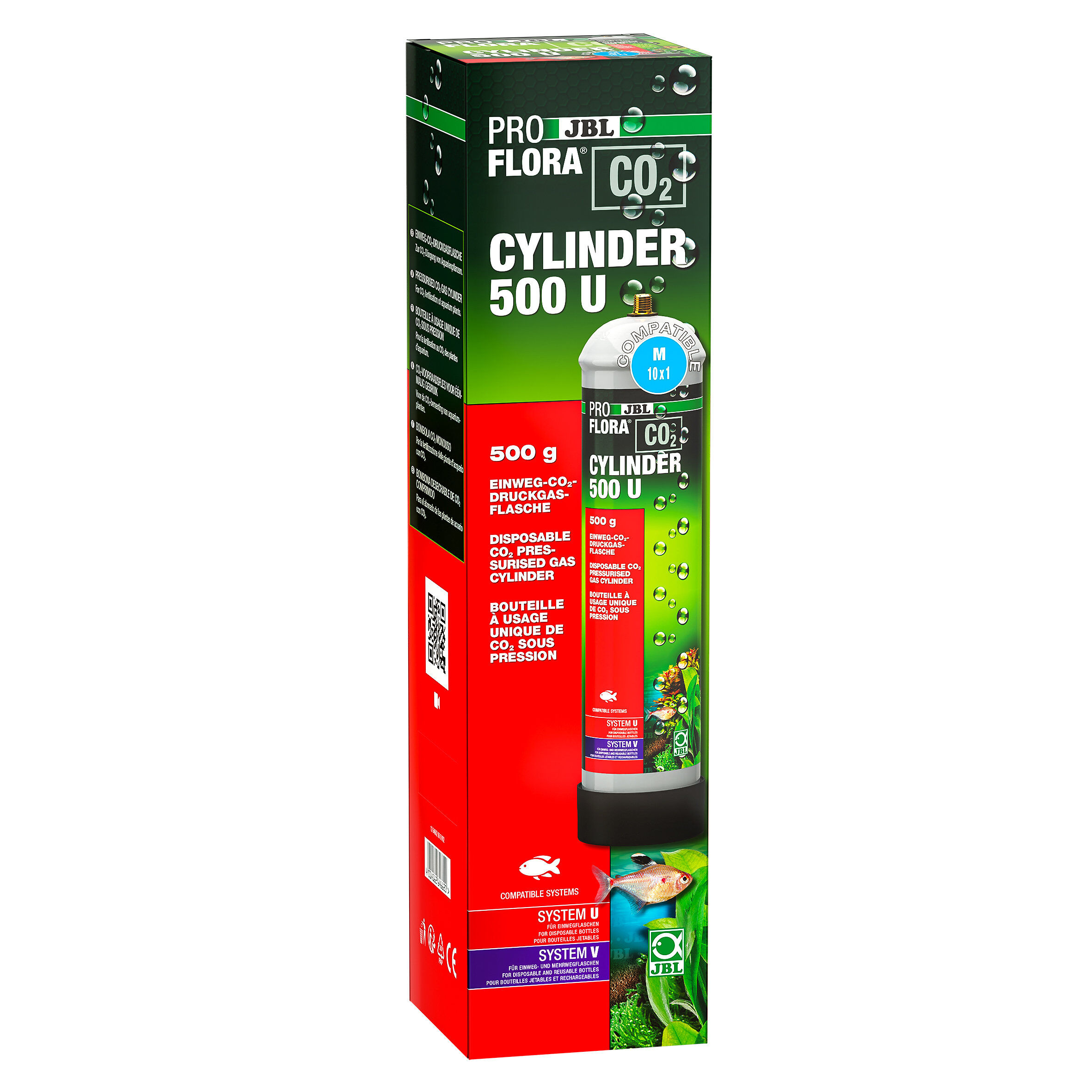 JBL - Bouteille de CO2 Proflora Cylinder 500 U pour Aquarium