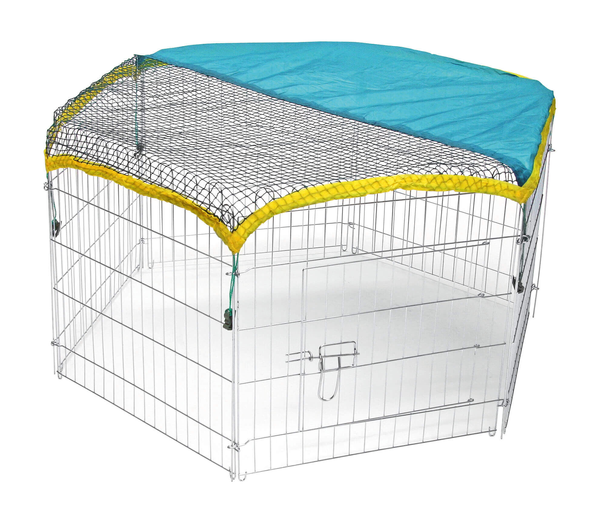 Kerbl - Enclos Hexagonal avec Filet de Protection pour Rongeurs