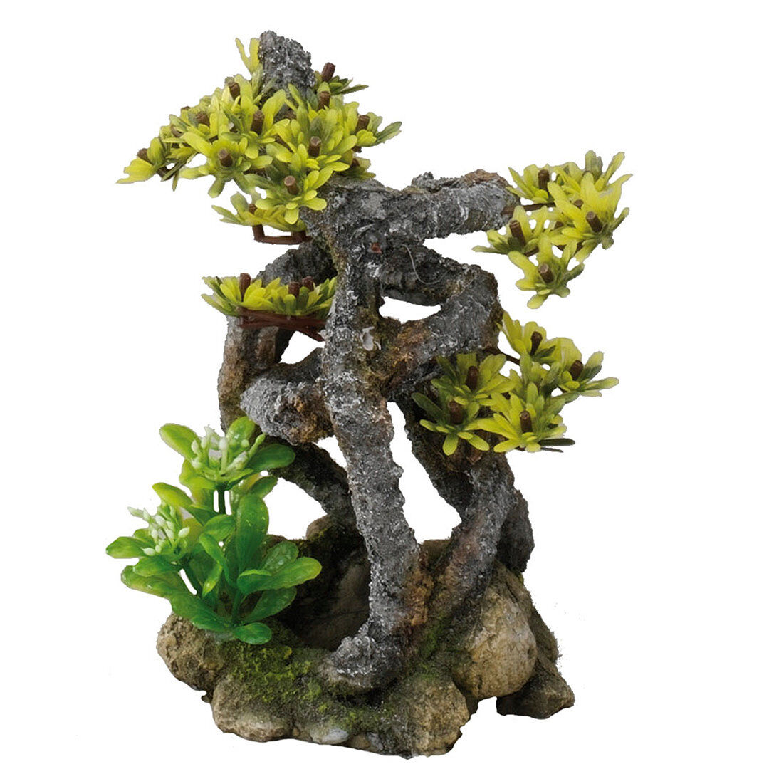 Aquadella - Décoration Twistbonsai pour Aquarium - 17,5cm