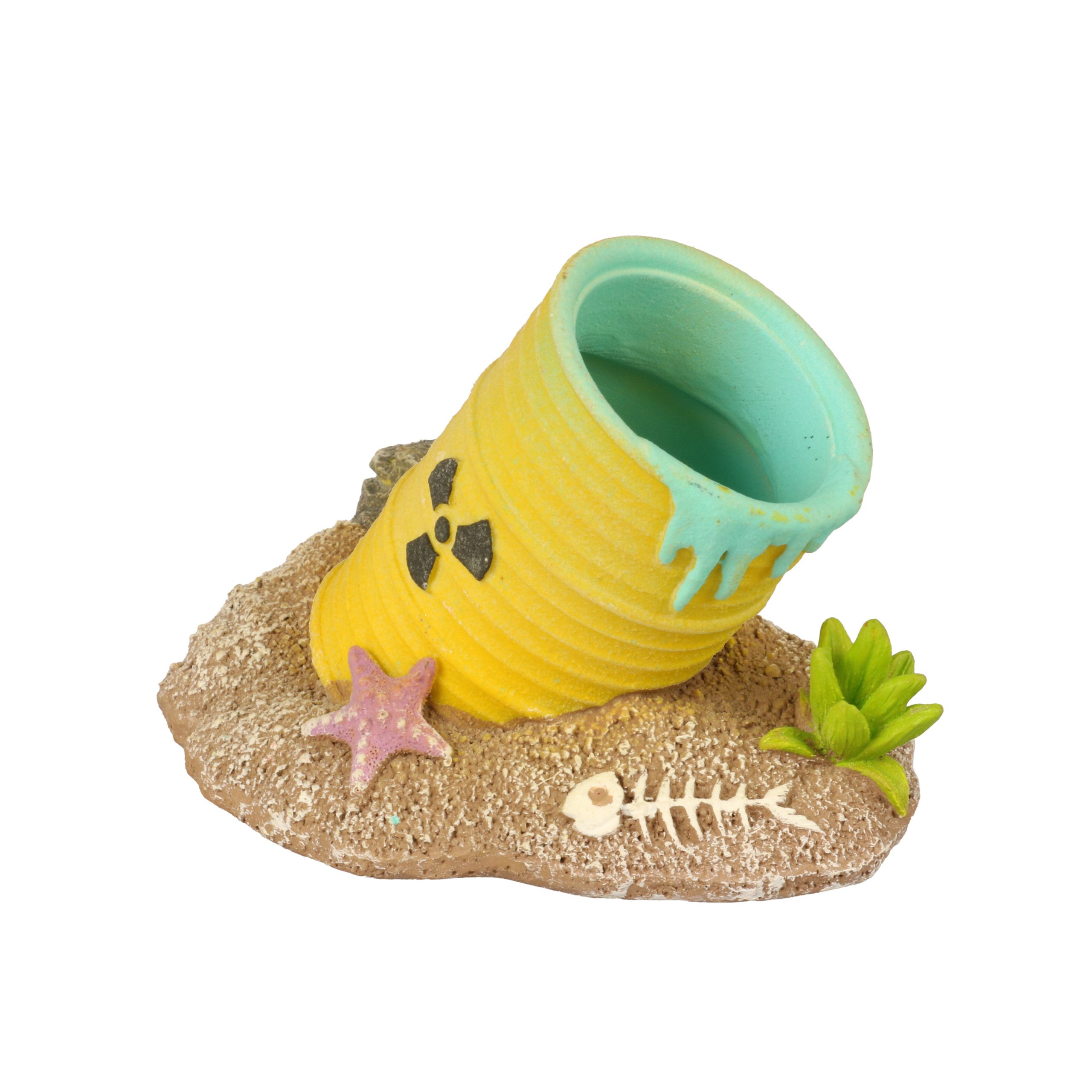 Aquadella - Décoration Baril Radioactif S - 9x7cm