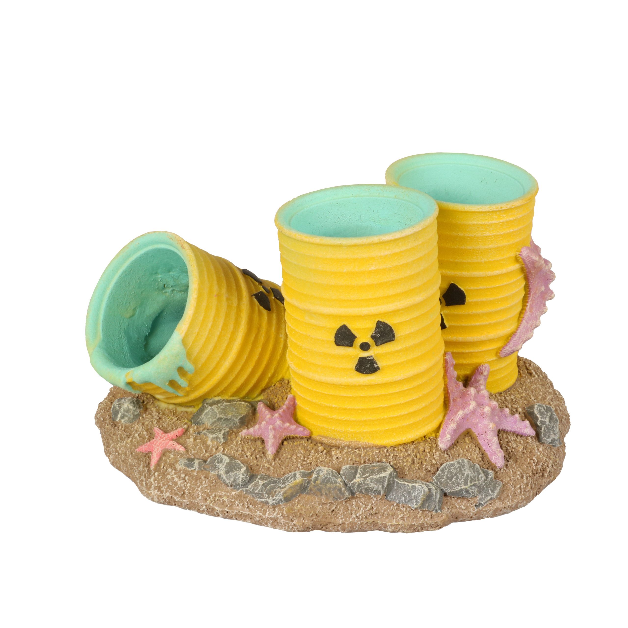 Aquadella - Décoration Baril Radioactif S - 12x9cm