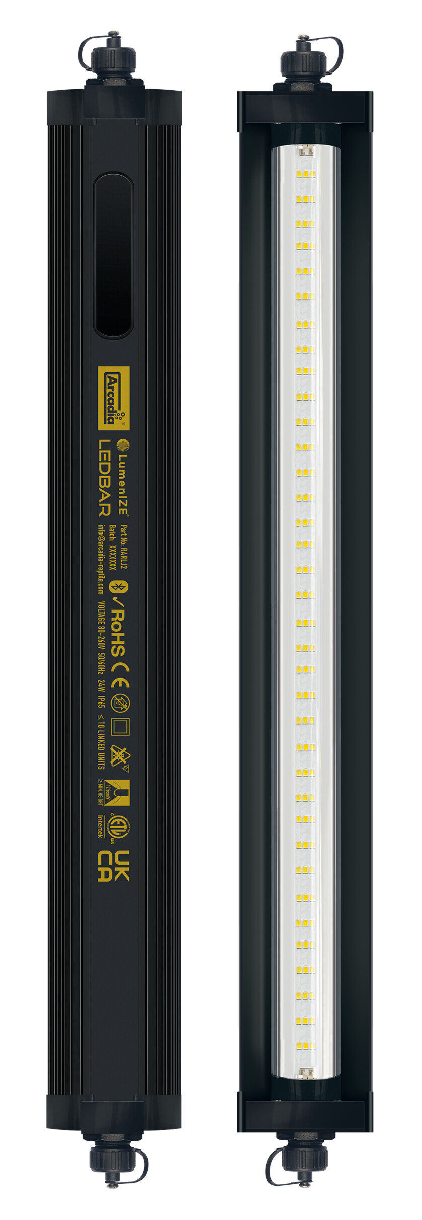 Arcadia - Luminaire Jungle Dawn Led Bar 470mm 24 Watt - Réptiles