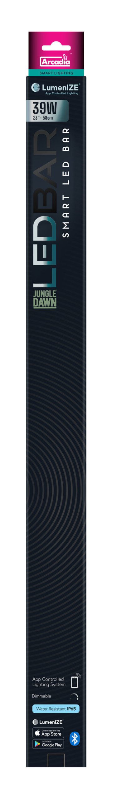 Arcadia - Luminaire Jungle Dawn Led Bar 570mm 35 Watt - Réptiles