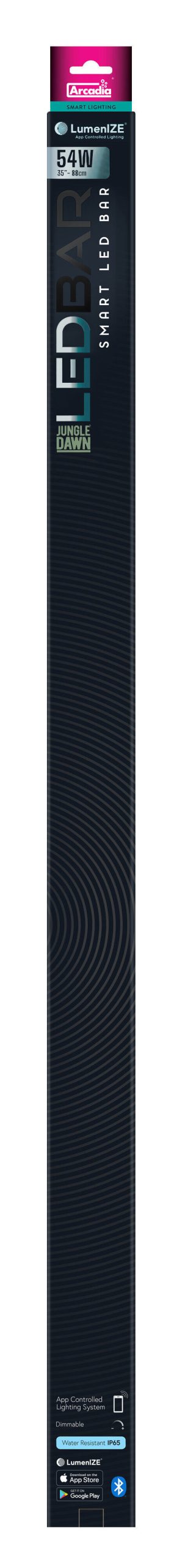 Arcadia - Luminaire Jungle Dawn Led Bar 870mm 54 Watt - Réptiles