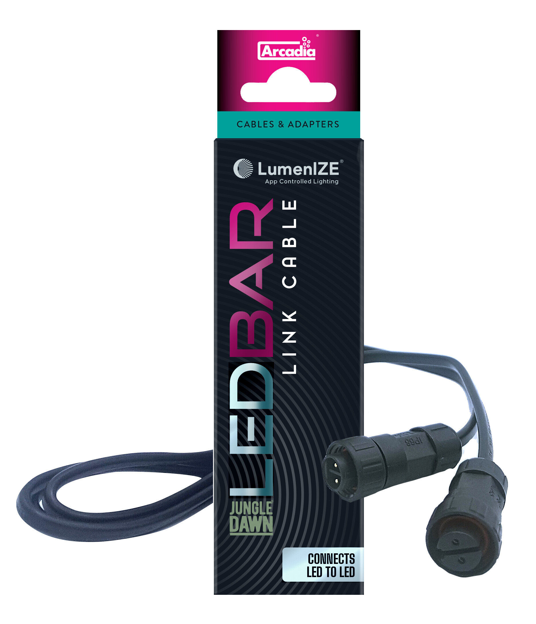 Arcadia - Luminaire Led To Led 1.2m Link Cable - Réptiles