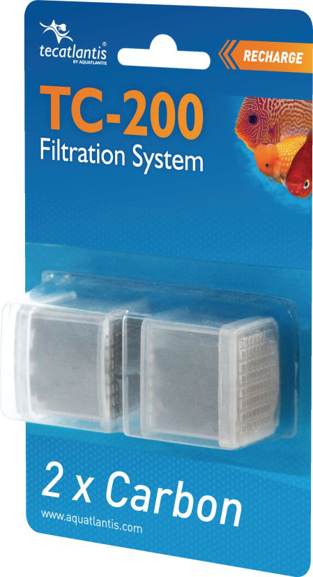 Aquatlantis - Lot de 2 Recharges Charbon pour filtre TC 200