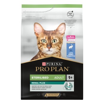 PRO PLAN Sterilised Adult Optirenal au lapin 10 kg