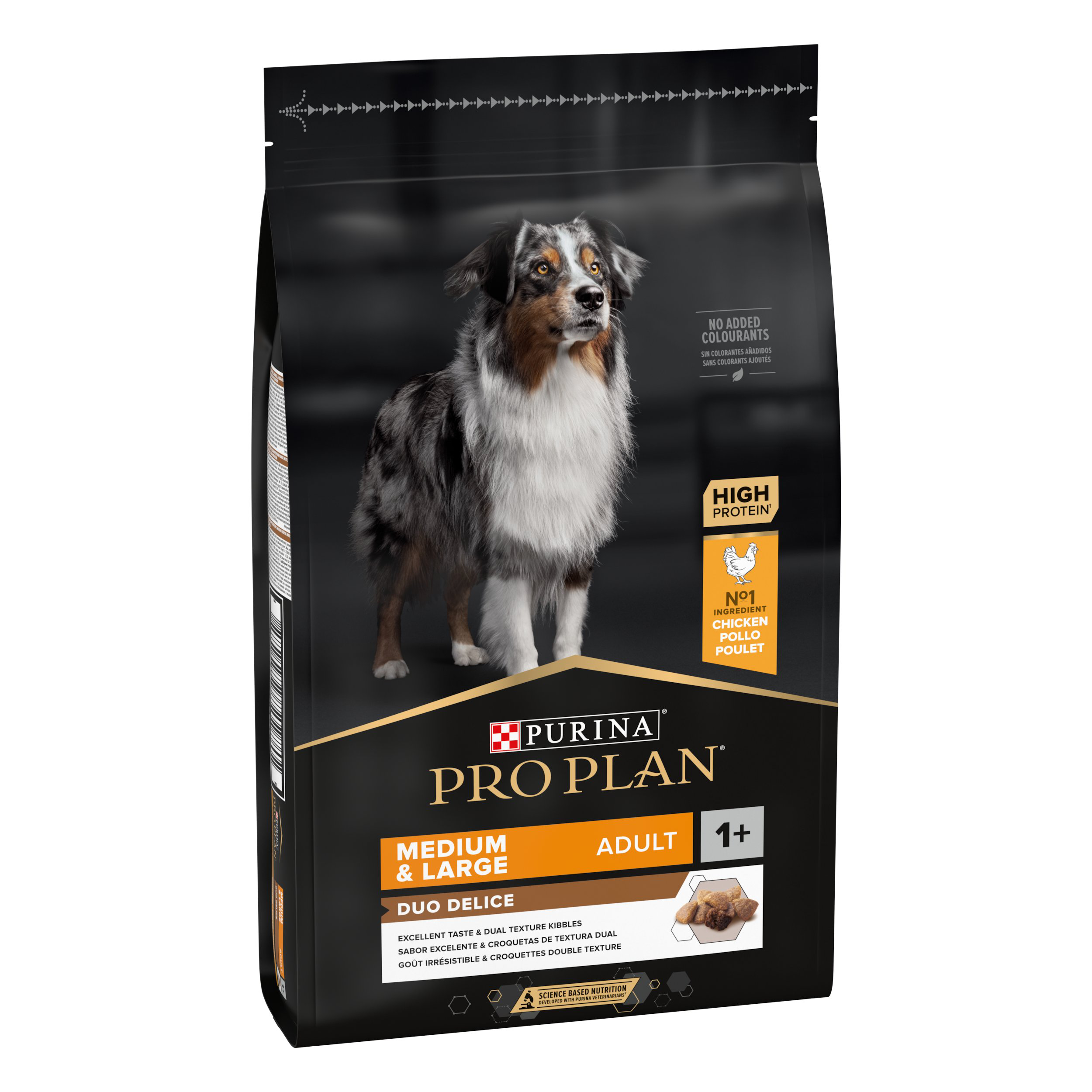Pro Plan - Croquettes Duo Délice Adult au Poulet pour Chien Adulte - 10Kg