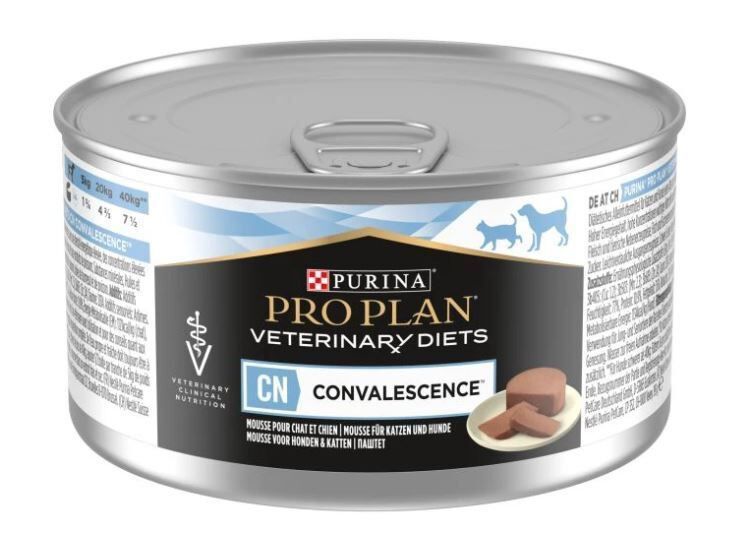 Pro Plan - Patée Mousse Veterinary Diets CN Convalescence  Pour Chats et Chiens - 24x195g