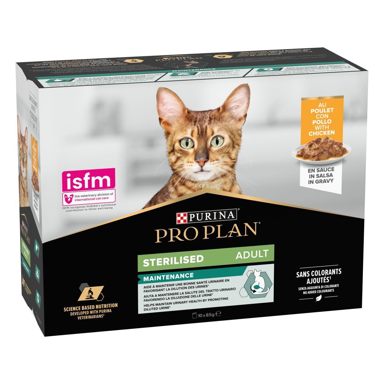 Pro Plan - Patée Sterilised au Poulet Pour Chats - 26x85 g