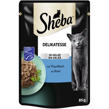 Sheba Délicatesse en gelée 28 x 85 g Thon