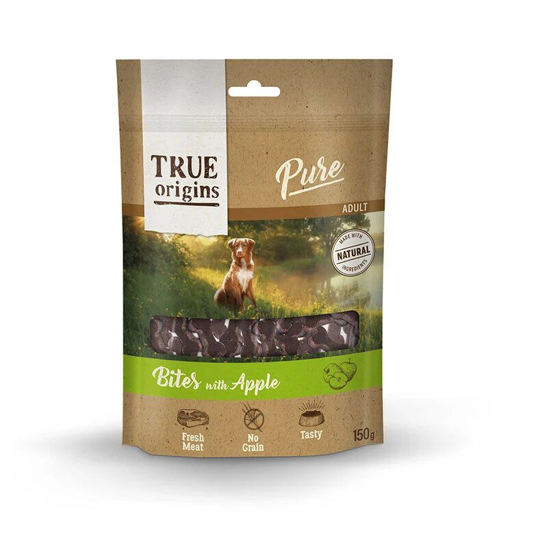 True Origins Pure - Bouchées à la Pomme pour Chiens - 150g