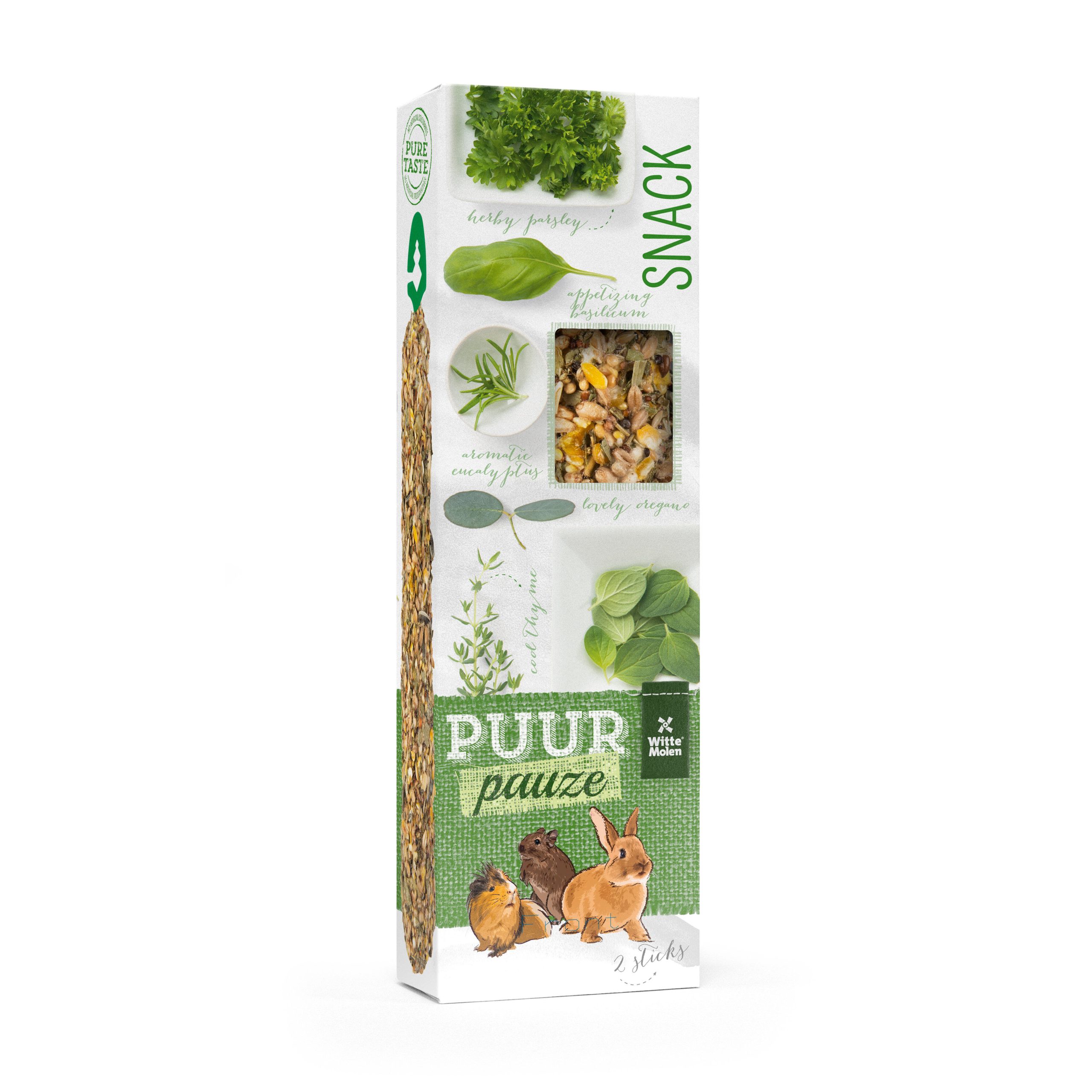 Witte Molen - Sticks Puur Pauze Eucalyptus & Thym - x2