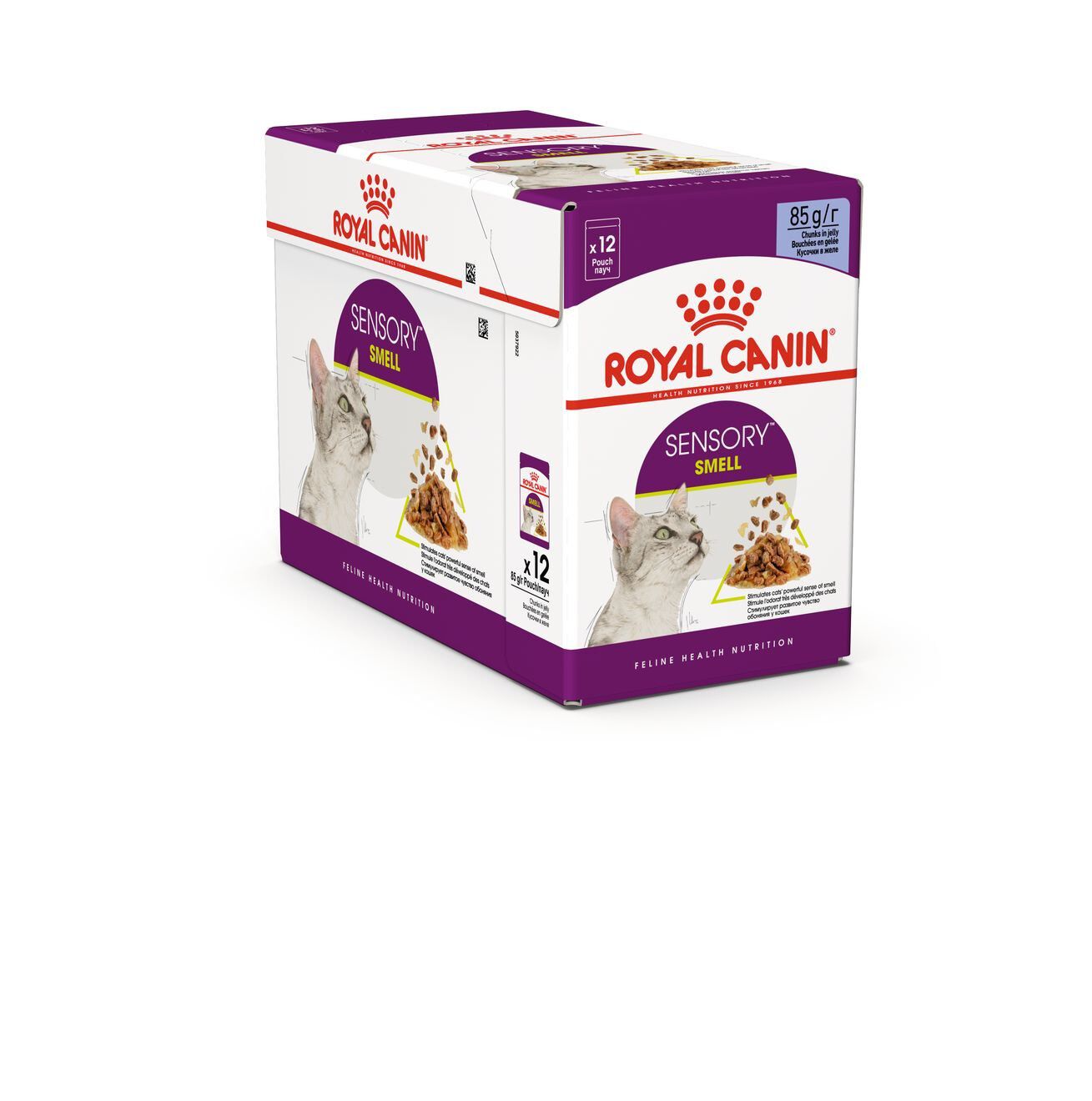 Royal Canin - Pâtée Sensory Smell en Gelée pour Chat - 12x85g