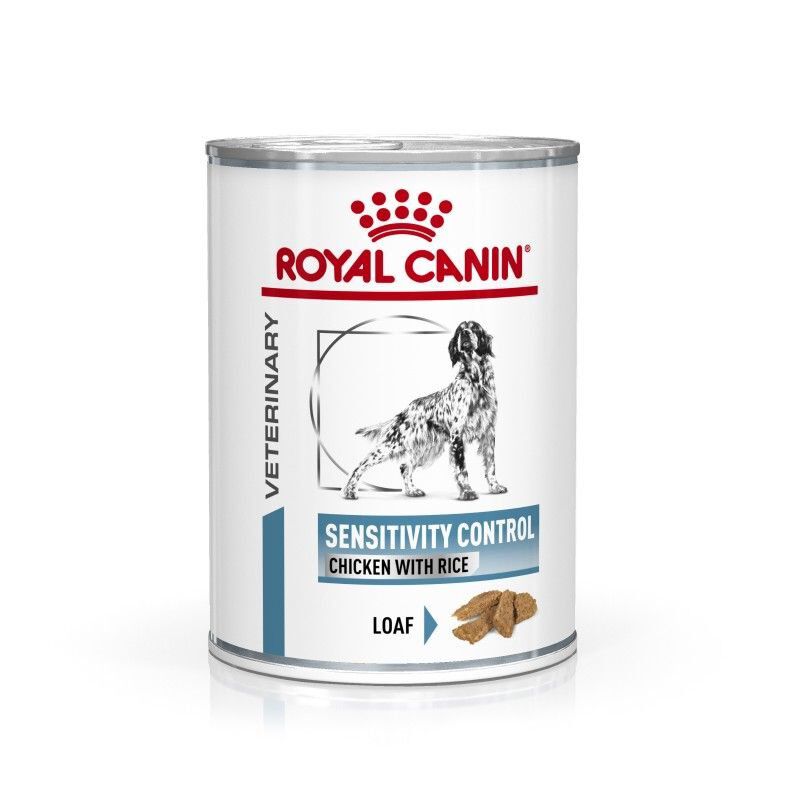 Royal Canin - Pâtée Veterinary Diet Dog Sensitivity Control Poulet Pour Chiens - 12x410g