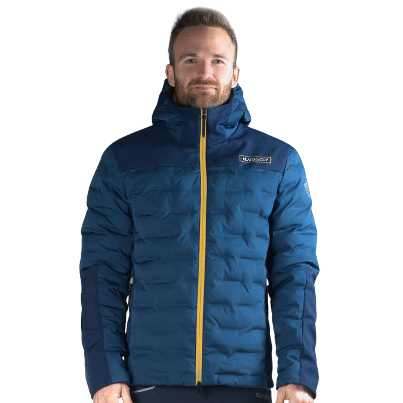 Flags & Cup - Parka imperméable homme Nulato Marine