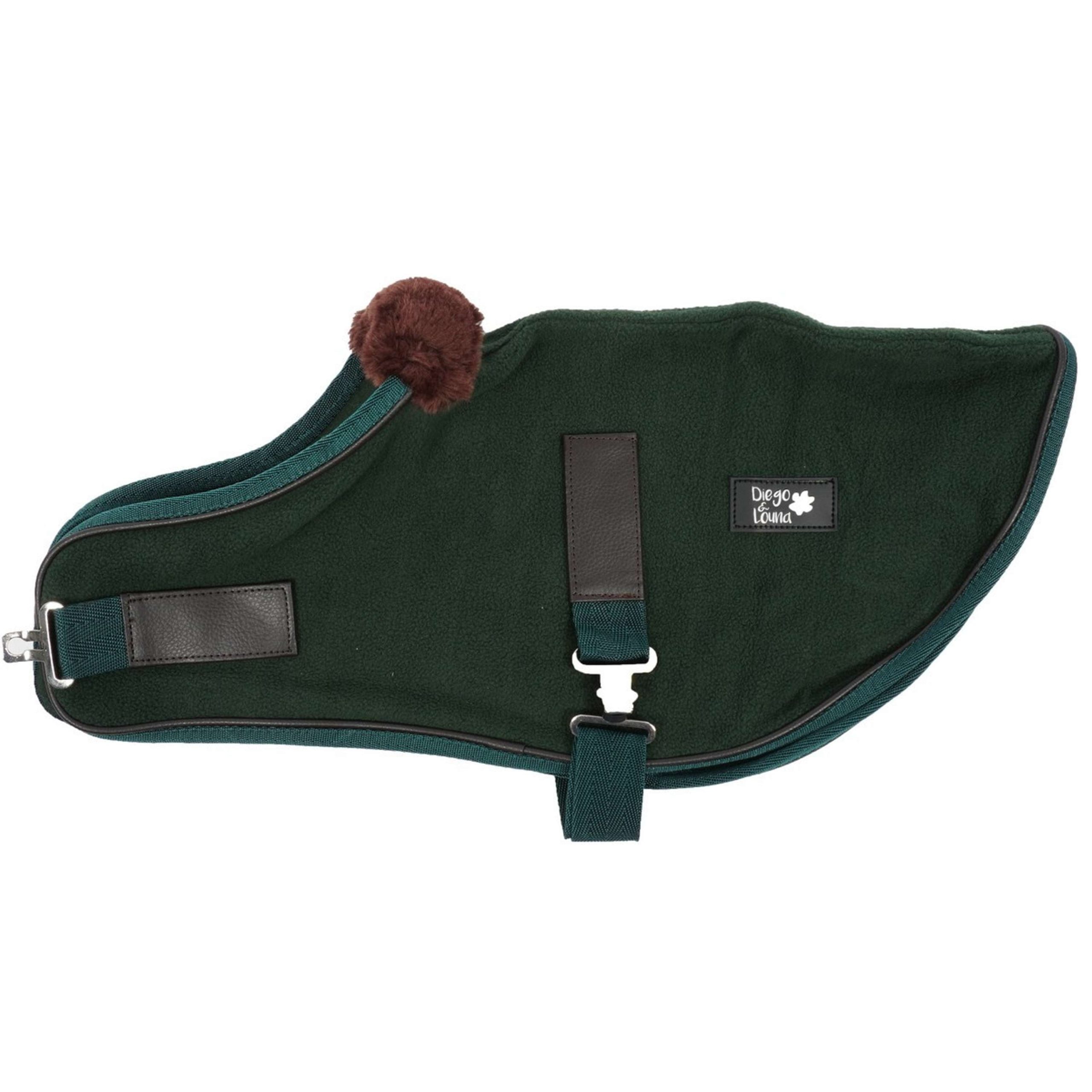 Diego & Louna Couverture pour Chien Polar Vert
