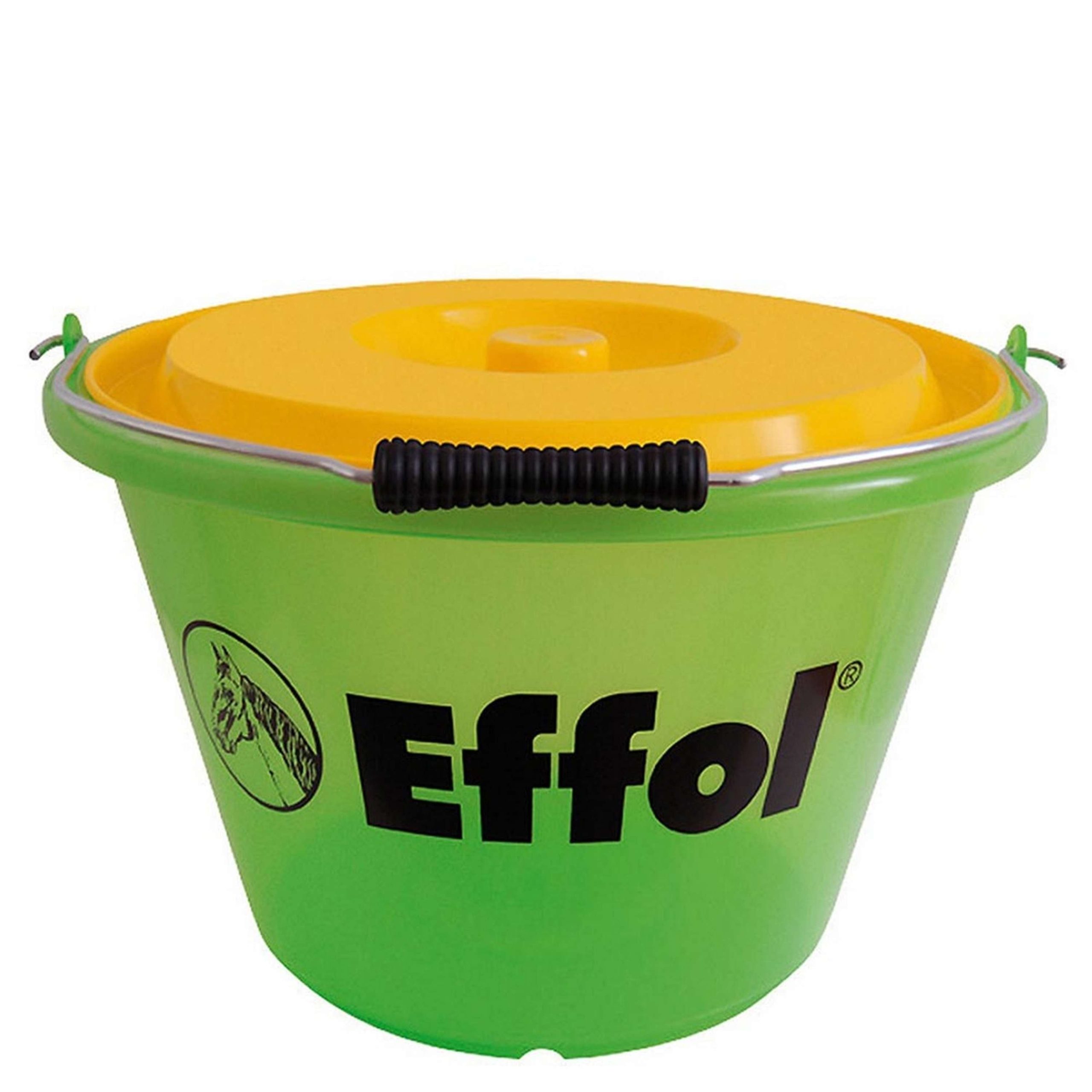 Effol Seau d'Écurie Vert jaune