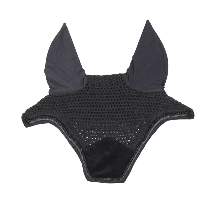 Kentucky Horsewear - Bonnet Wellington Velvet pearls noir