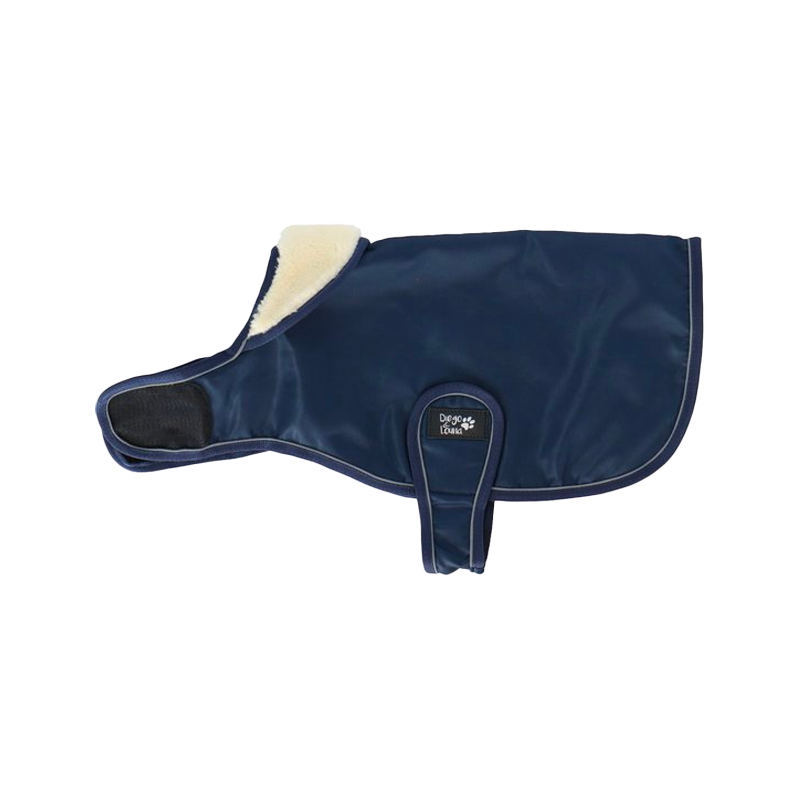 Diego & Louna - Couverture pour chien nylon marine 0g
